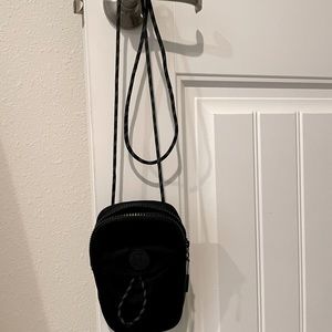 Lululemon black Take it on Mini Nylon Zipper Crossbody Bag